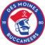 Des Moines Buccaneers badge