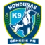 Génesis Policía Nacional badge